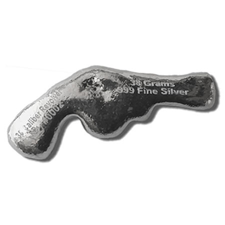 38 Gram Monarch Silver Revolver (New)