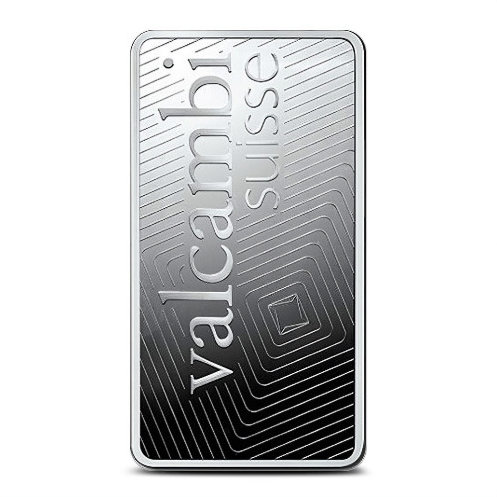 1 Kilo Valcambi Silver Bar - Glossy (New w/ Assay)