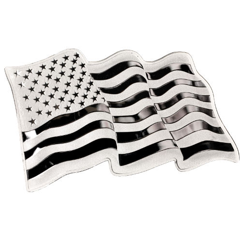 1 oz Sunshine American Flag Silver Bar