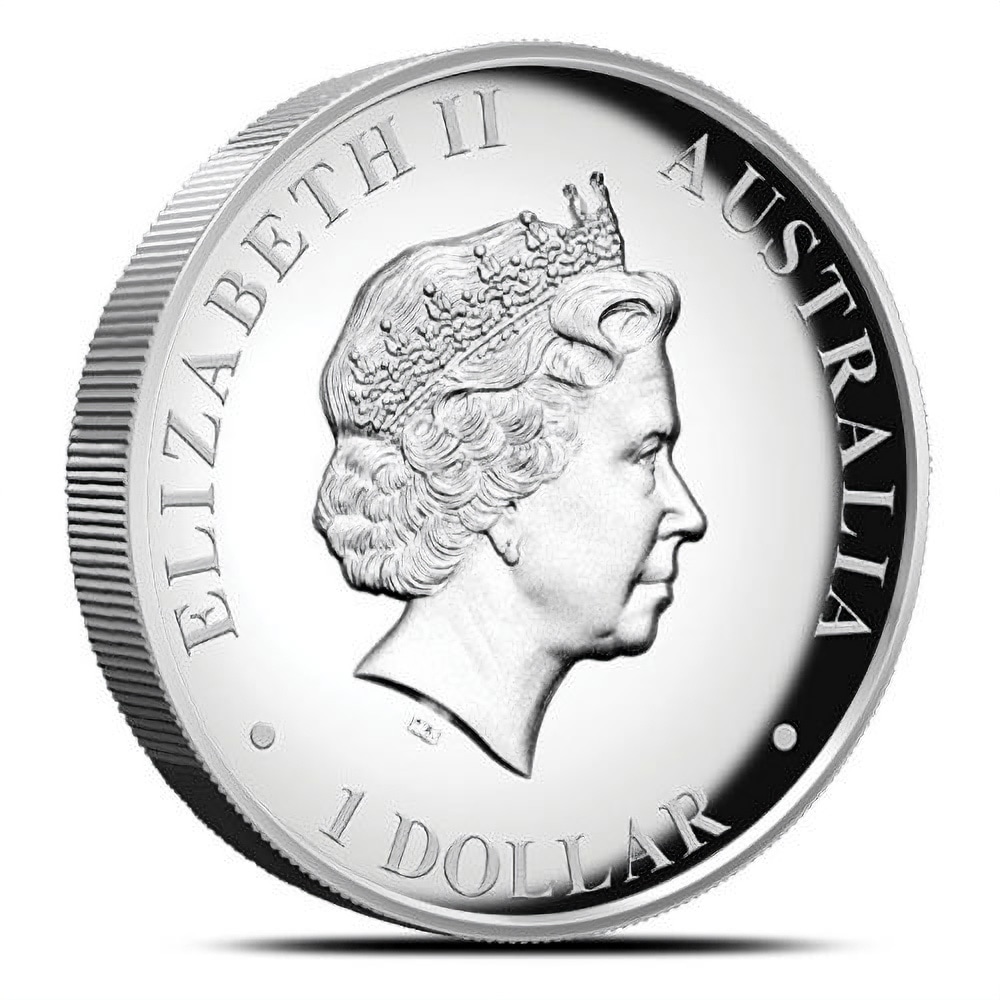 2015 1 oz Australian Silver Kangaroo Proof Coin (High Relief)