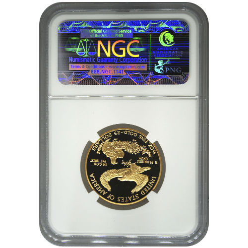 1996-W 1/2 oz Proof American Gold Eagle Coin NGC PF70 UCAM