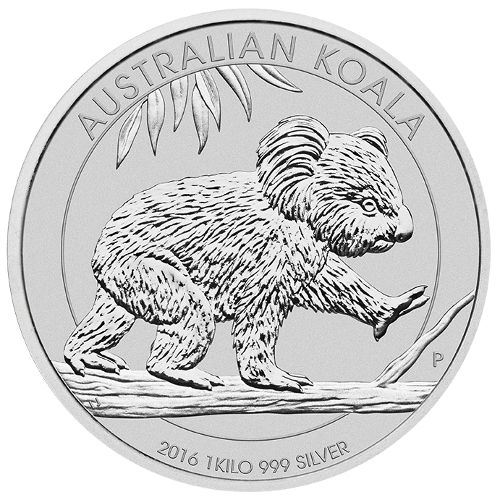2016 1 Kilo Australian Silver Koala Coin (BU)