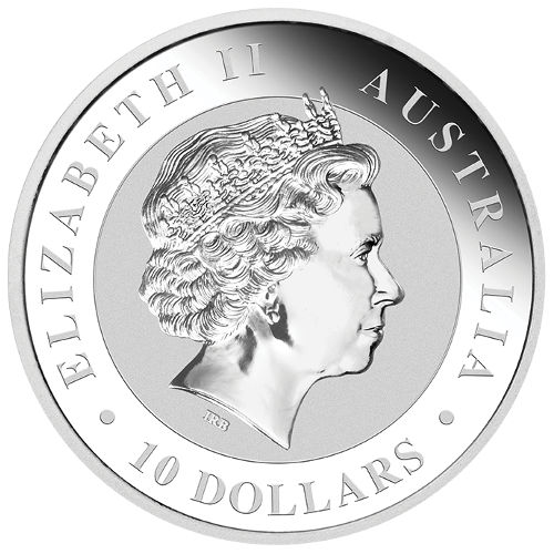 2016 10 oz Australian Silver Kookaburra Coin (BU)