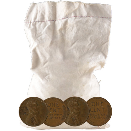 Wheat Pennies 1 Pound Mixed Bag