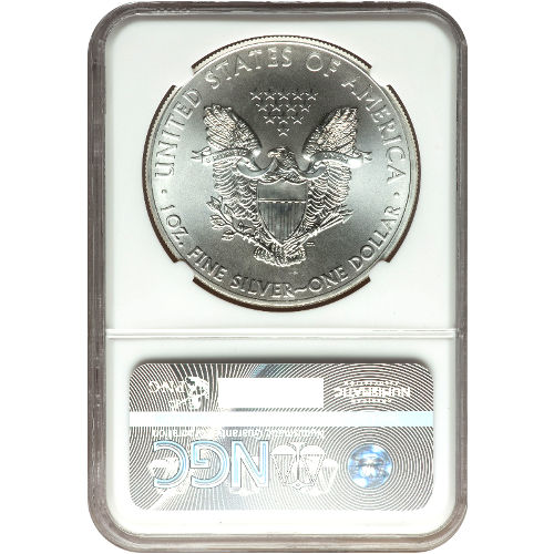 2013 1 oz American Silver Eagle Coin NGC MS69