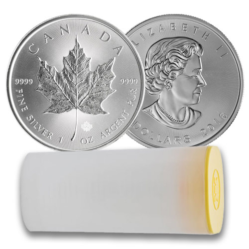 2016 Canadian Silver Maple Leaf Monster Box (500 Coins, BU)