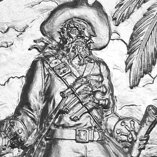 1646-2-oz-Elemetal-The-Captain-Ultra-High-Relief-Silver-Round-Privateer-Series-3-New-4.jpg 2 oz Elemetal The Captain Ultra High Relief Silver Round (Privateer Series #3, New)