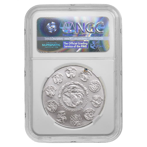 2015 1 oz Mexican Silver Libertad Coin NGC MS69