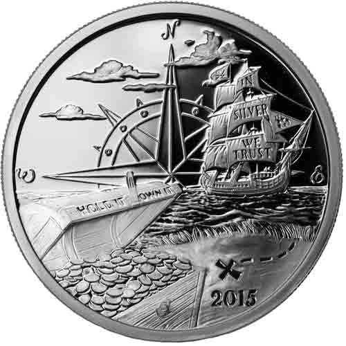 2015 1 oz Welcome to Silverbug Island Silver Round (Proof-Like, New)