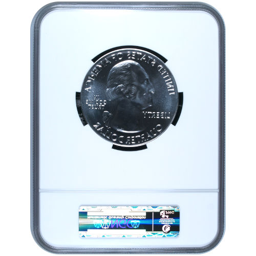 2015 5 oz ATB Saratoga Silver Coin NGC MS69 PL ER
