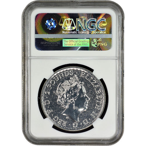 2016 1 oz British Silver Britannia Coin NGC MS69 TF
