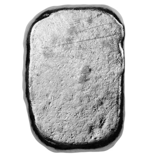 5 Gram Atlantis Skull and Crossbones Hand Poured Silver Bar (New)