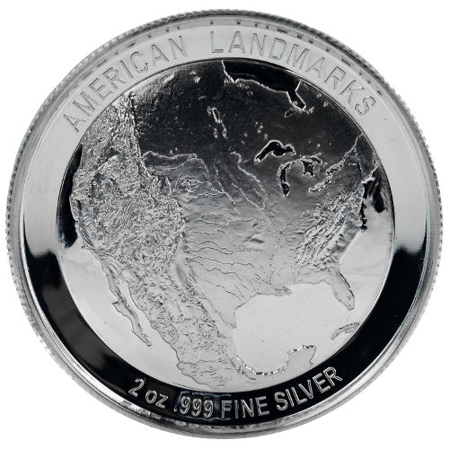1700-2-oz-Elemetal-Pearl-Harbor-Ultra-High-Relief-Silver-Round-US-Landmarks-Series-3-New-3.jpg 2 oz Elemetal Pearl Harbor Ultra High Relief Silver Round (US Landmarks Series #3, New)