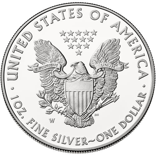 2004-W 1 oz Proof American Silver Eagle Coin (Box + CoA)
