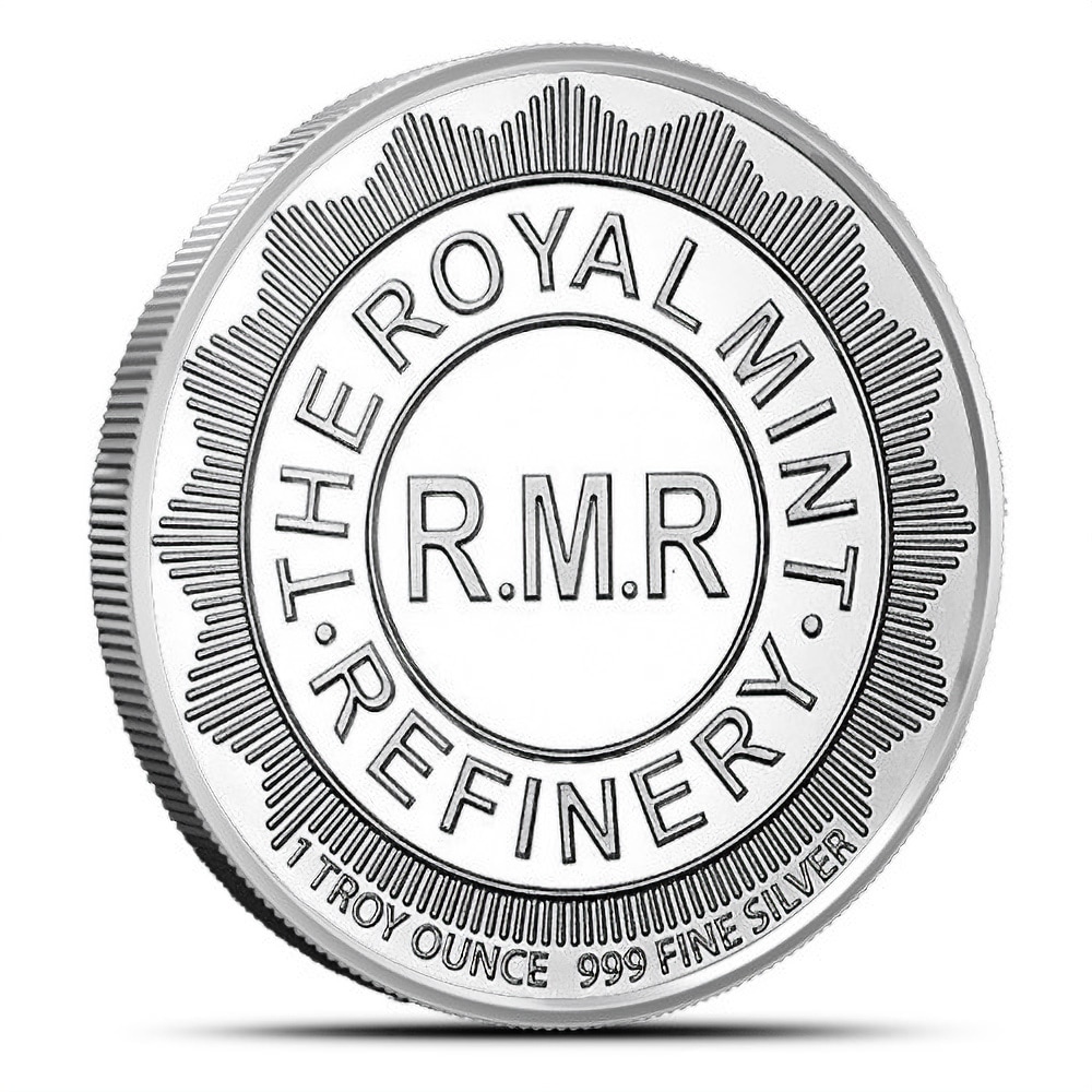 1 oz Royal Mint Refinery Shield Silver Round (New)