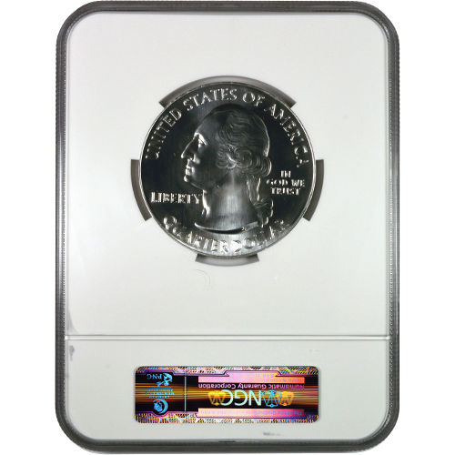 2011 5 oz ATB Chickasaw Silver Coin NGC MS69