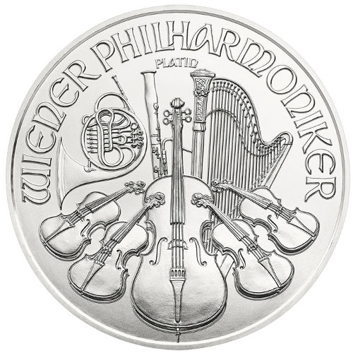 2016 1 oz Austrian Platinum Philharmonic Coin (BU)