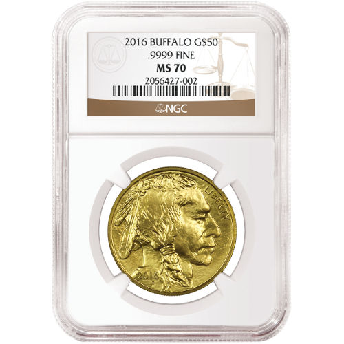 2016 1 oz American Gold Buffalo Coin NGC MS70
