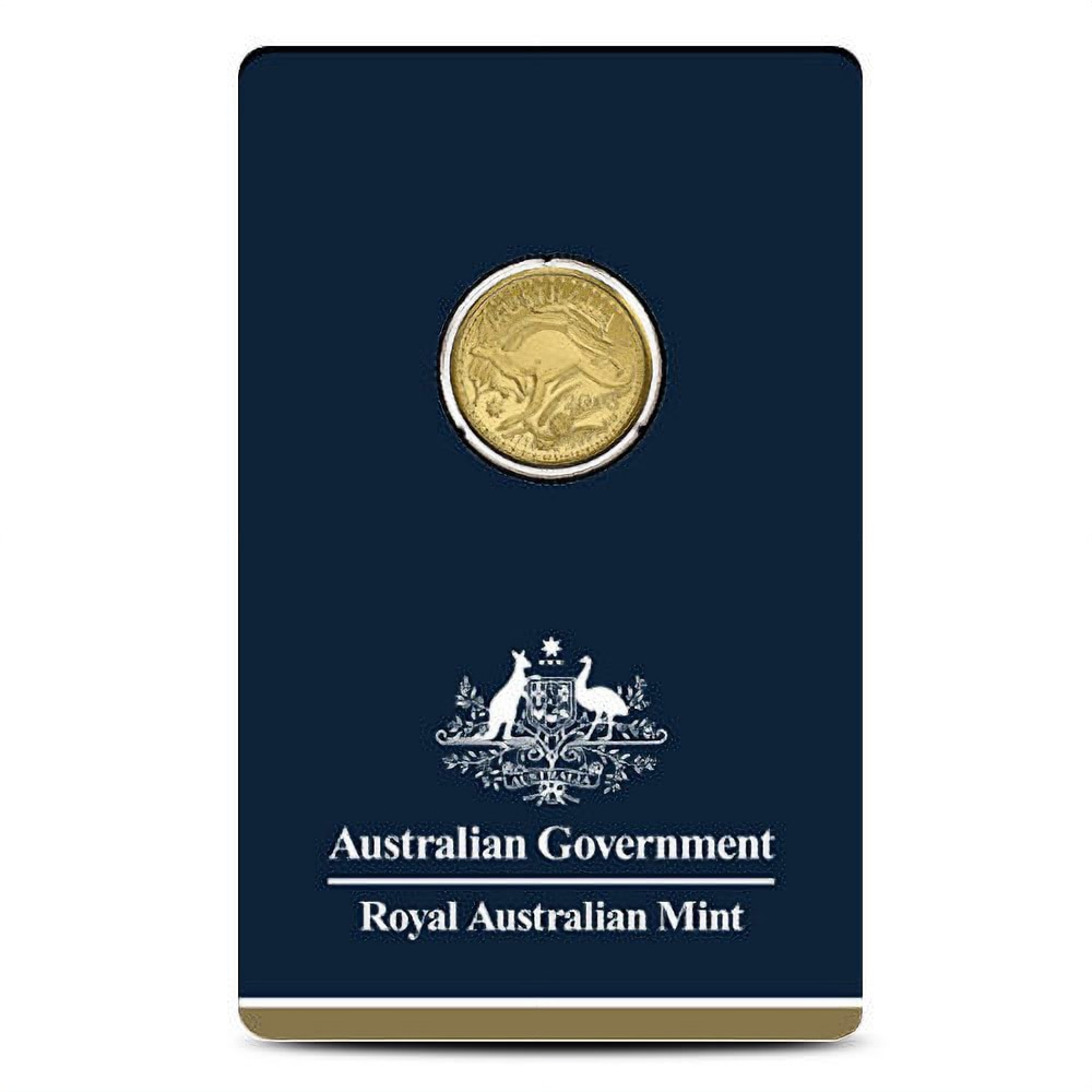 2016 1/10 oz Royal Australian Mint Gold Kangaroo Coin (BU w/ Assay)
