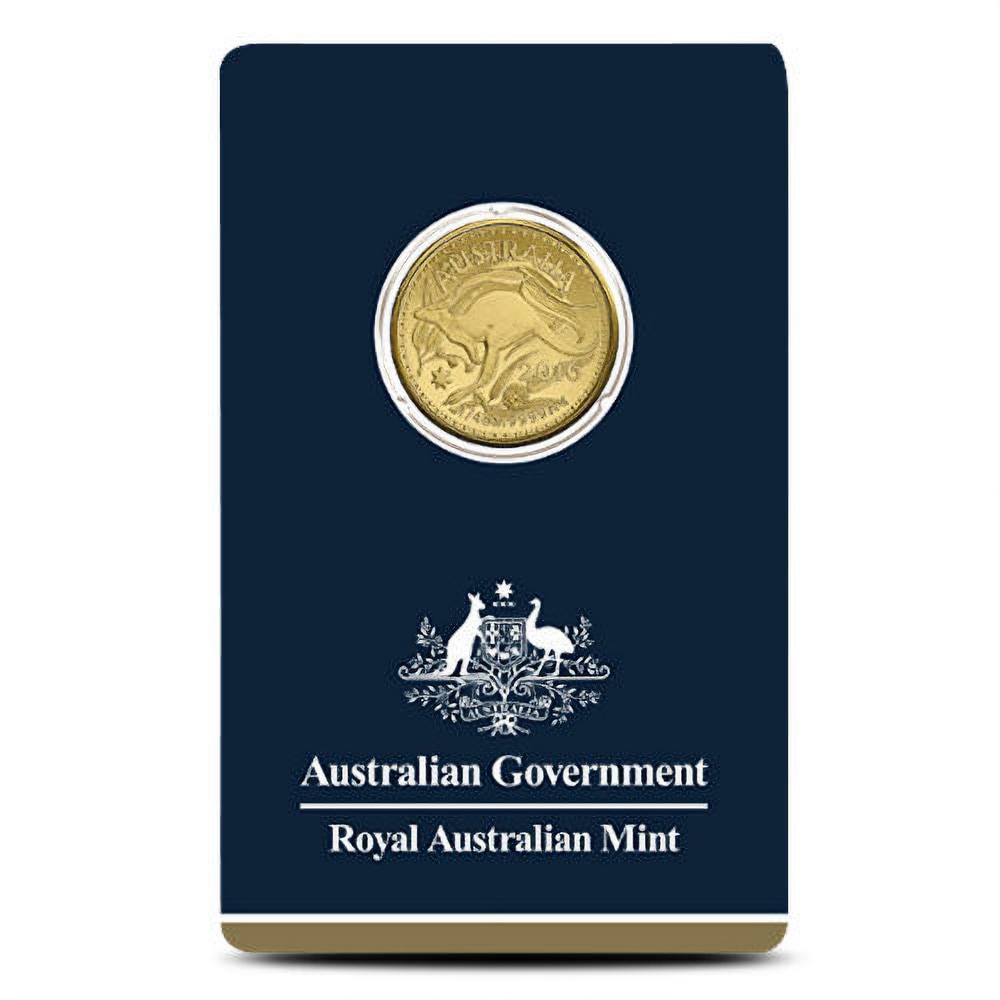 2016 1/4 oz Royal Australian Mint Gold Kangaroo Coin (BU w/ Assay)