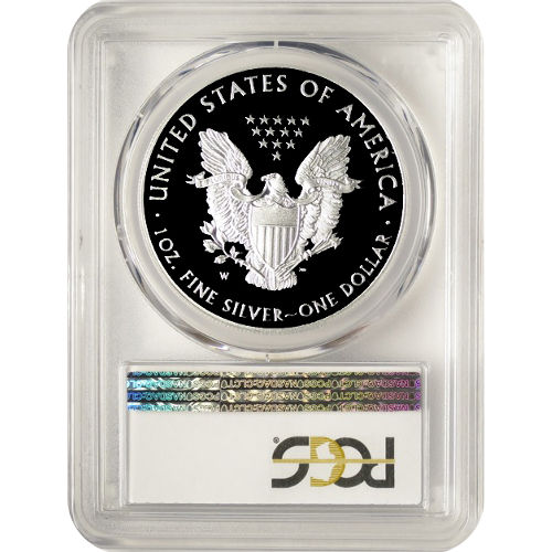 2015-W 1 oz Proof American Silver Eagle Coin PCGS PR70 DCAM