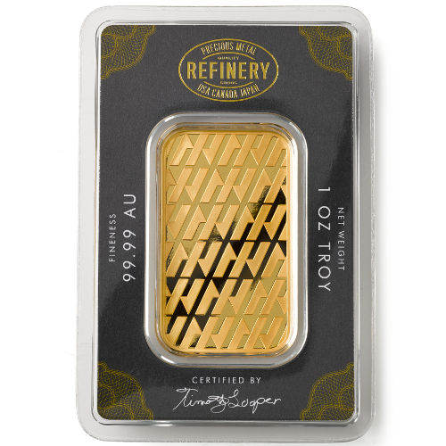 1 oz Asahi Gold Bar (New w/ Assay, Serials #1-1000)