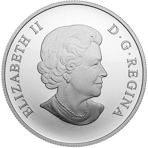 2016 1 oz $100 Canadian Silver Orca Whale Coin (BU)