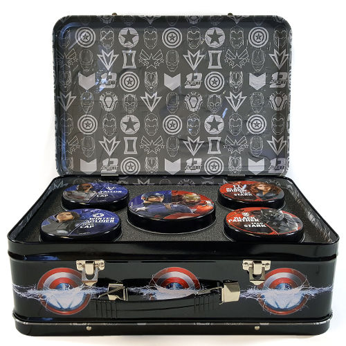 2016 6 Ounce Proof Fiji Captain America: Civil War Silver 5-Coin Set