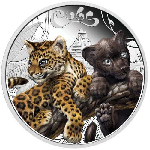2016 1/2 oz Australian Cub Series Jaguar Proof Silver Coin