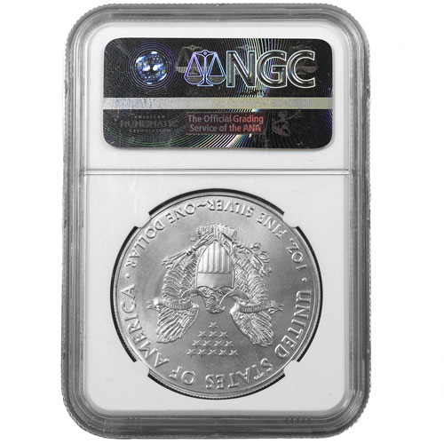 2016 1 oz American Silver Eagle NGC MS69 (First Day Label)