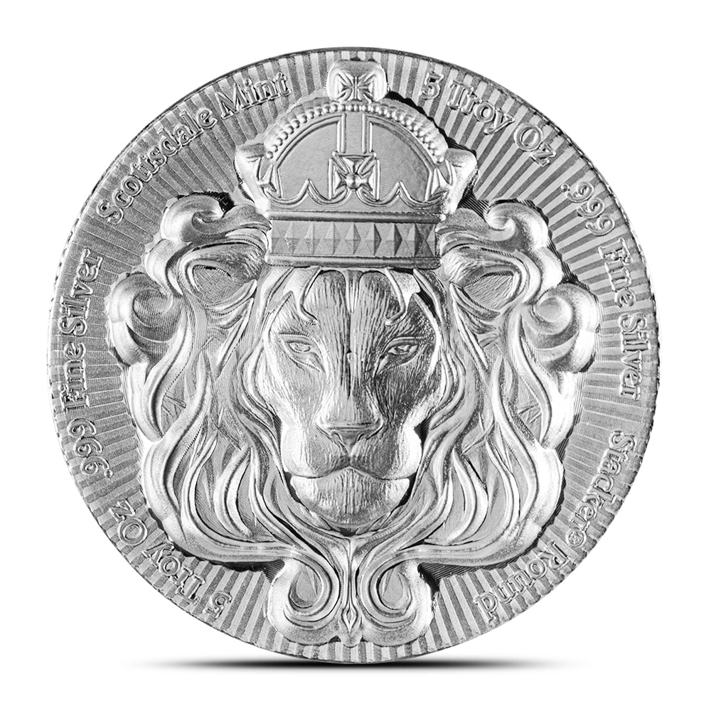 5 oz Scottsdale Stacker Silver Round (New)