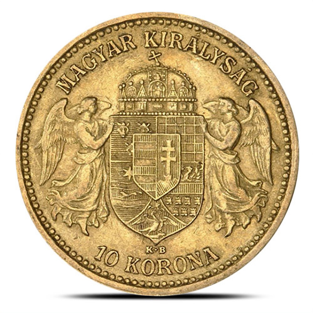 10 Korona Gold Coin (Hungary, AU)