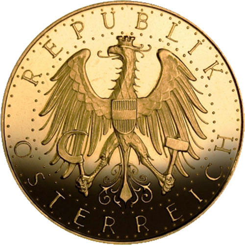 100 Schilling Austrian Gold Coin