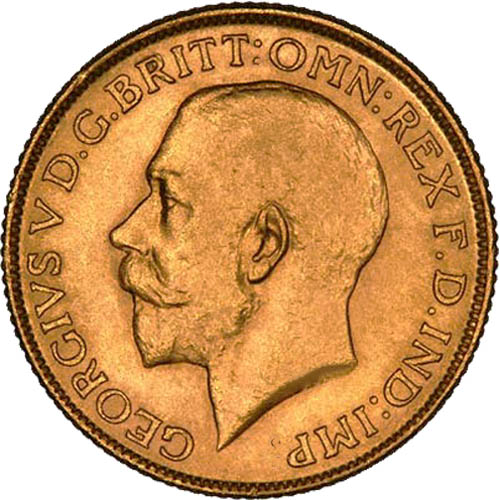 Great Britain Gold Sovereign Coin - King George