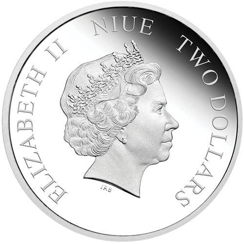 2016 1 oz Niue Silver Star Wars Captain Phasma Coin (Box + CoA)