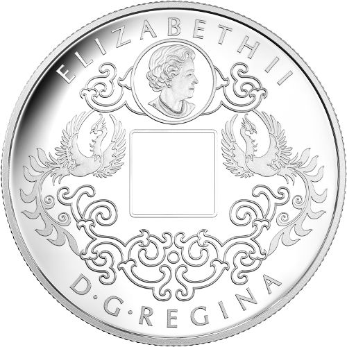 2016 $8 2/3 oz Proof Canadian Silver Tiger and Dragon Yin and Yang Coin