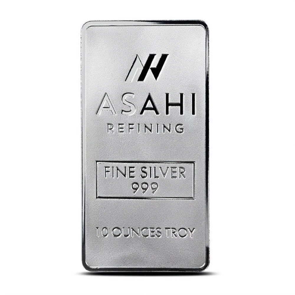 10 oz Asahi Silver Bar (New)