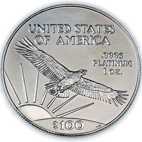 1998 1 oz American Platinum Eagle Coin (BU)