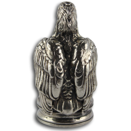 20 oz Antique Finish American Eagle Silver Statue (New, Box + CoA)