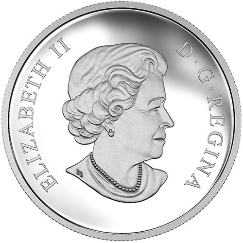 2016 1/2 oz $10 Proof Canadian Silver Star Trek Scotty Coin