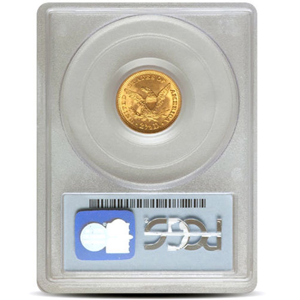 Pre-33 $2.50 Liberty Gold Quarter Eagle Coin (MS65, PCGS or NGC)
