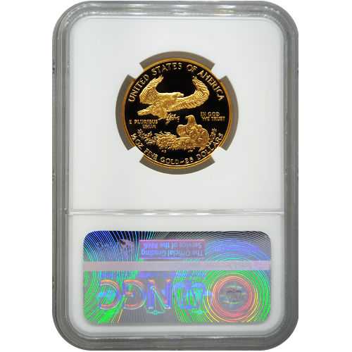 1990-P 1/2 oz Proof American Gold Eagle Coin NGC PF70 UCAM