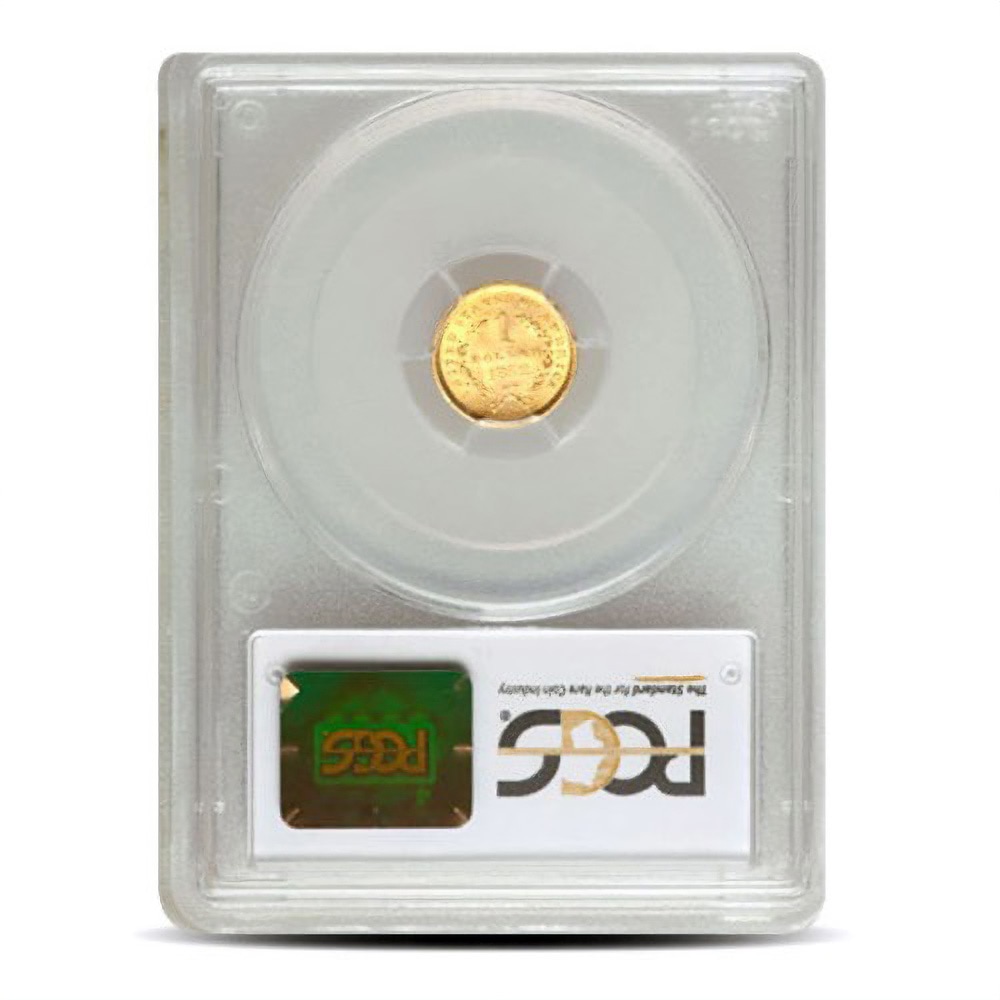 Pre-33 $1 Liberty Gold Coin (Type 1, MS65, PCGS or NGC)