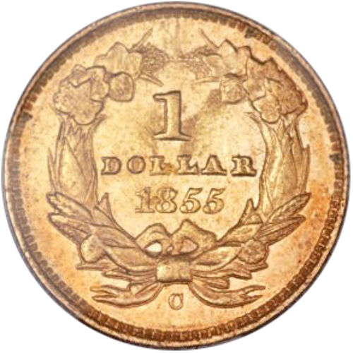 Pre-33 $1 Indian Gold Coin (Type 3, VF)