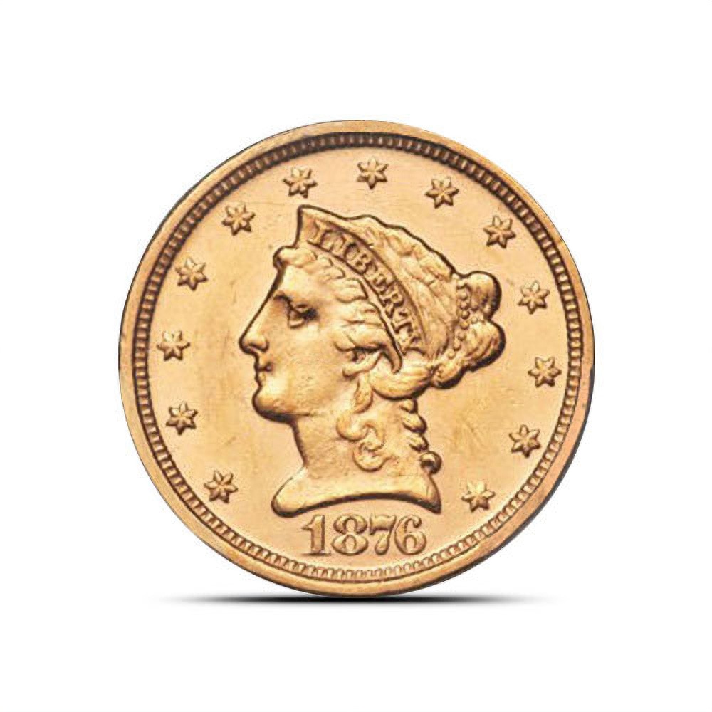 Pre-33 $2.50 Liberty Gold Quarter Eagle Coin (BU)