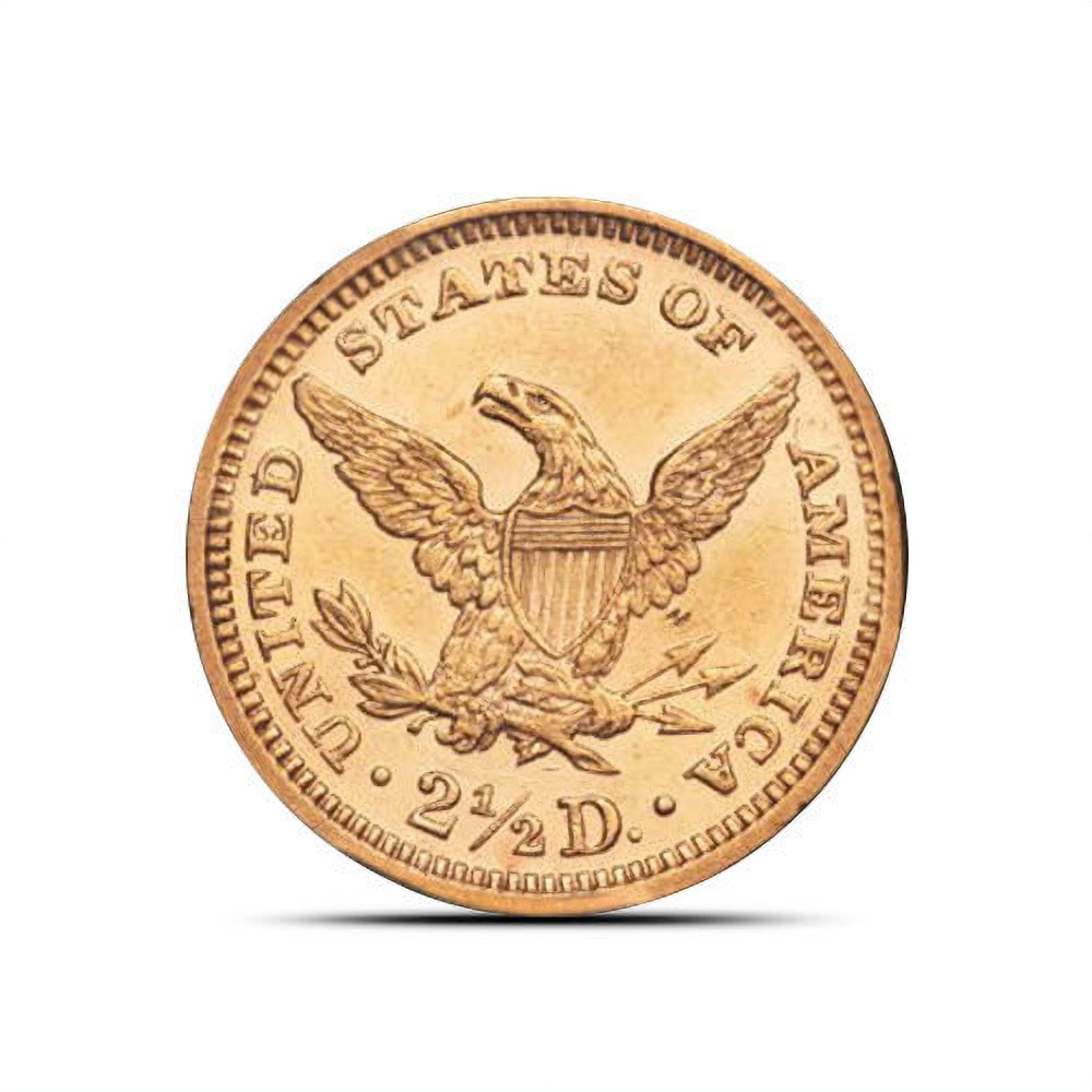 Pre-33 $2.50 Liberty Gold Quarter Eagle Coin (BU)