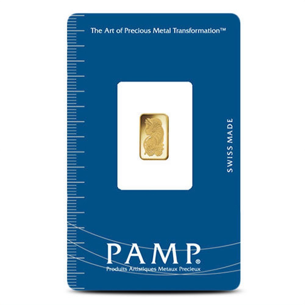 1 Gram PAMP Suisse Fortuna Gold Bar (New w/ Assay)