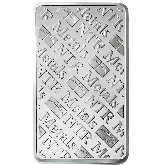 10 oz NTR Silver Bar (New)