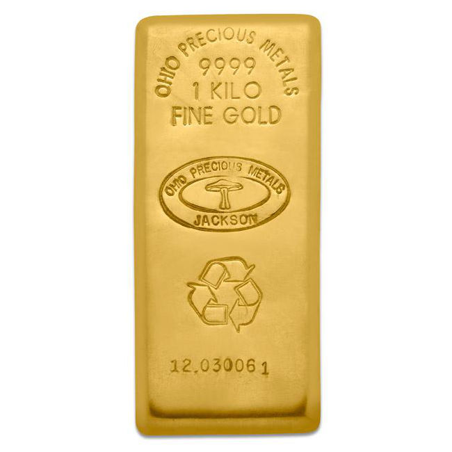 1 Kilo OPM Gold Bar (Varied Condition w/ Assay)