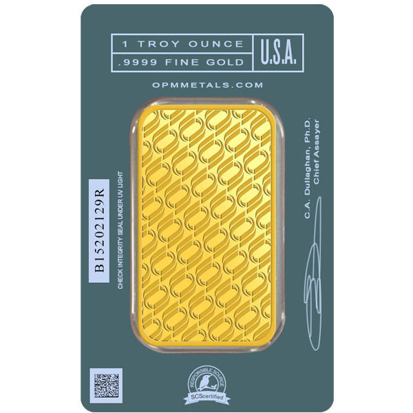 1 oz OPM Gold Bar (Varied Condition)